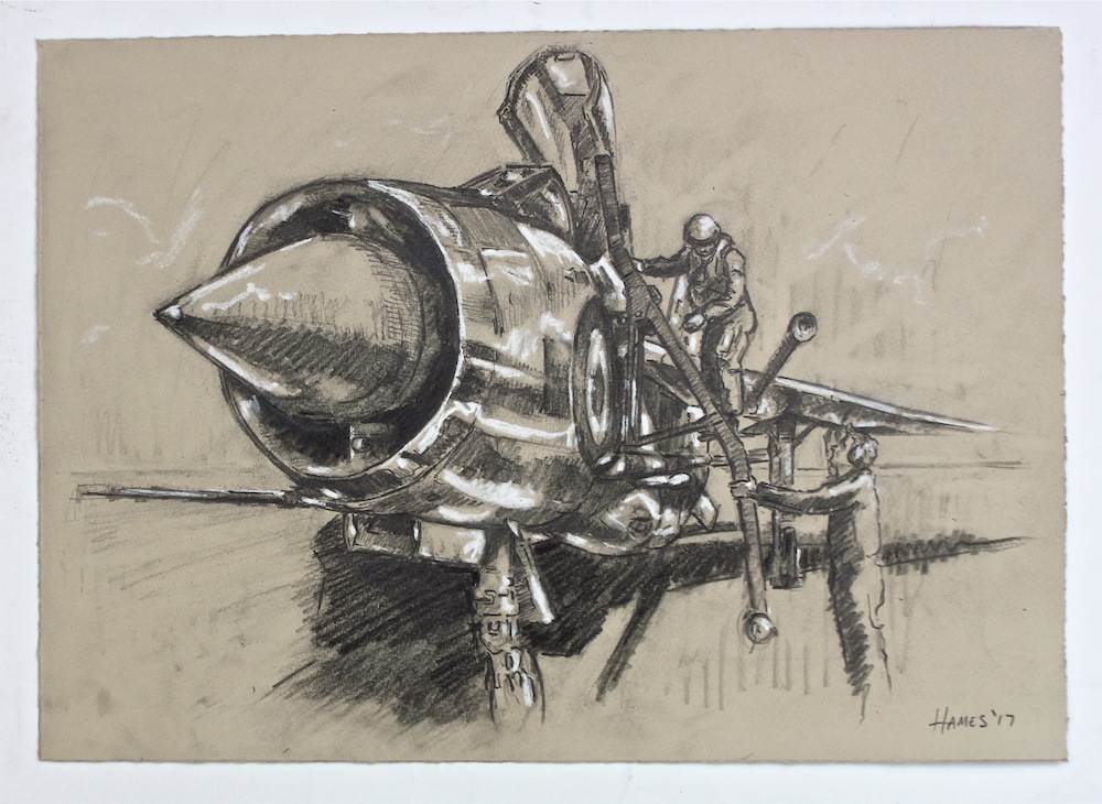 Graphite on paper, 42 x 30cm £215 