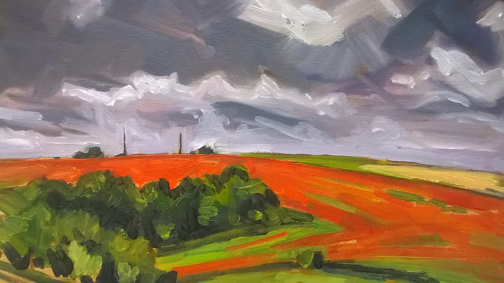 Oil on Canvas 14"x 10"